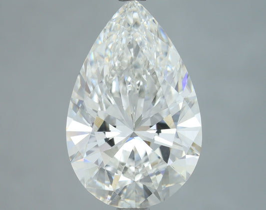 Lab-Grown PEAR Diamond - 3.7 Carats, G Color, VS1 Clarity - Sustainable Luxury and Dazzling Brilliance-IGI·Certified