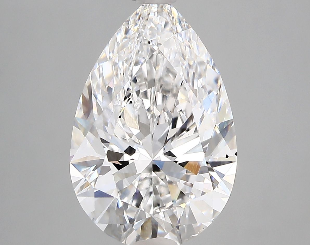 Lab-Grown PEAR Diamond - 3.73 Carats, E Color, SI1 Clarity - Sustainable Luxury and Dazzling Brilliance-GIA·Certified