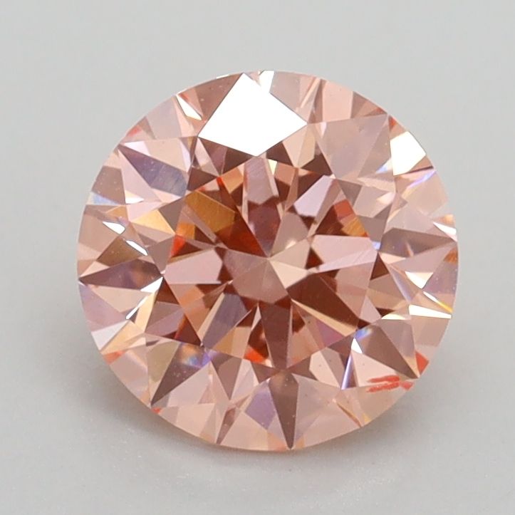 Lab-Grown ROUND Diamond - 1.4 Carat, Fancy Intense Pink Color, SI1 Clarity | Sustainable Luxury, Dazzling Brilliance | IGI | Certified LG539236560