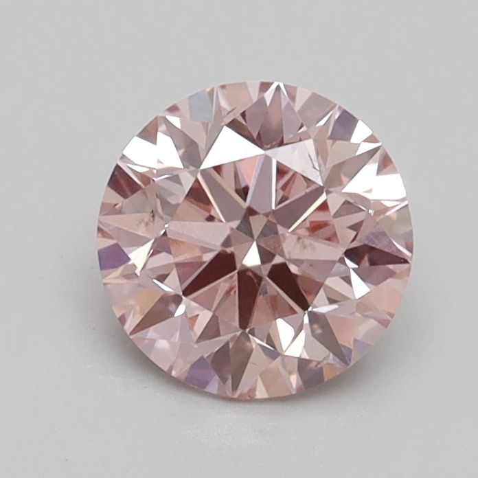 Lab-Grown ROUND Diamond - 0.93 Carat, Fancy Intense Pink Color, SI1 Clarity | Sustainable Luxury, Dazzling Brilliance | IGI | Certified LG532245095