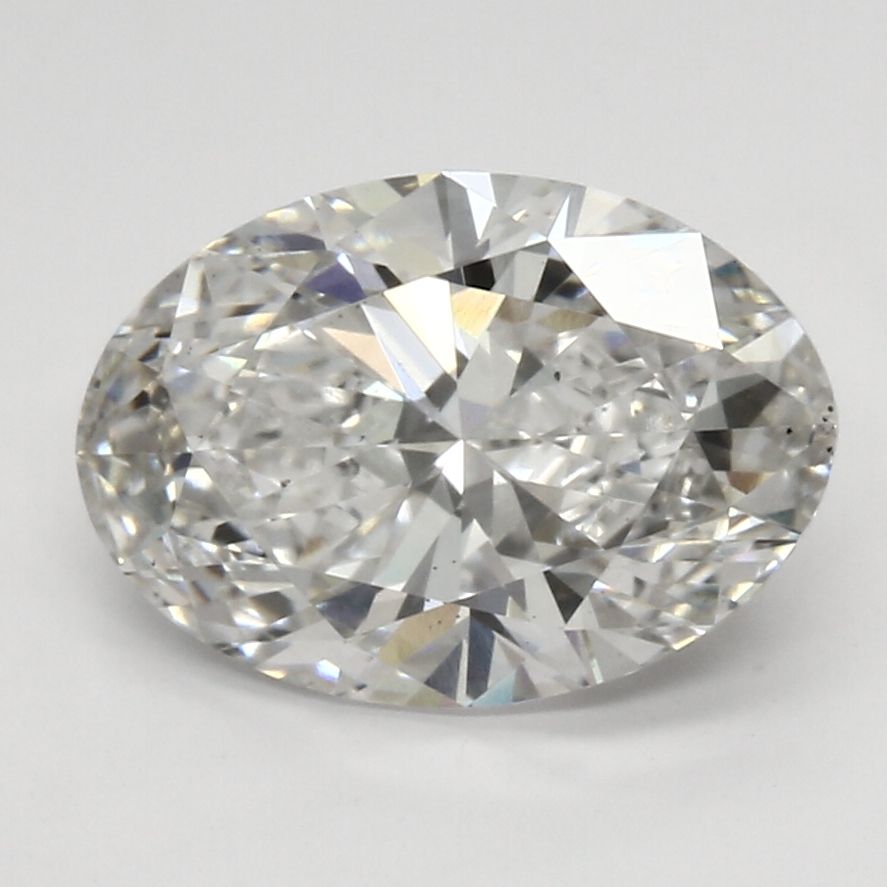 Lab-Grown OVAL Diamond - 2.75 Carats, G Color, SI1 Clarity - Sustainable Luxury and Dazzling Brilliance-IGI·Certified