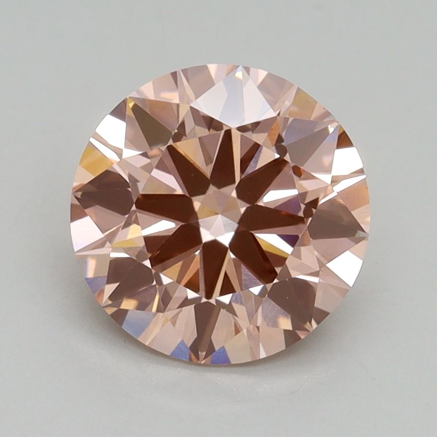 Lab-Grown ROUND Diamond - 1.94 Carat, Fancy Vivid Pink Color, VS1 Clarity | Sustainable Luxury, Dazzling Brilliance | IGI | Certified LG539240483