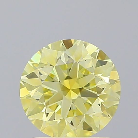 Lab-Grown ROUND Diamond - 1.16 Carat, Fancy Intense Yellow Color, VS1 Clarity | Sustainable Luxury, Dazzling Brilliance | IGI | Certified LG605333538