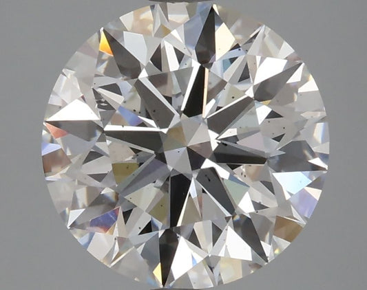 Lab-Grown ROUND Diamond - 3.52 Carats, G Color, SI1 Clarity - Sustainable Luxury and Dazzling Brilliance-IGI·Certified