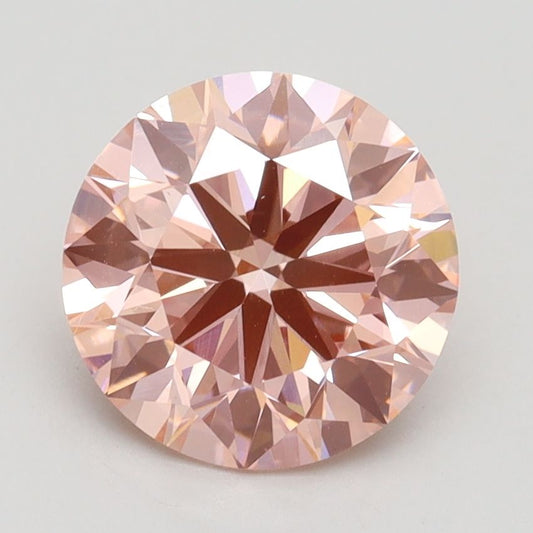 Lab-Grown ROUND Diamond - 2.31 Carat, Fancy Intense Pink Color, VS1 Clarity | Sustainable Luxury, Dazzling Brilliance | IGI | Certified LG533291253