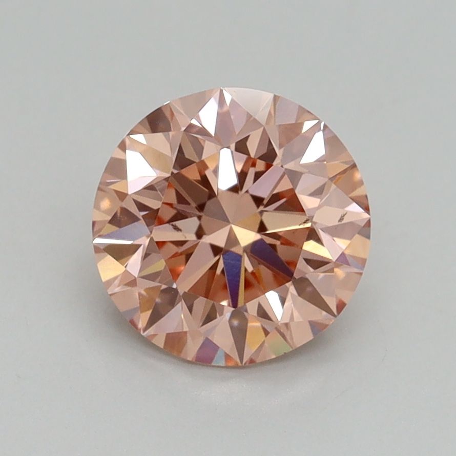 Lab-Grown ROUND Diamond - 1.51 Carat, Fancy Intense Pink Color, VS2 Clarity | Sustainable Luxury, Dazzling Brilliance | IGI | Certified LG539240490