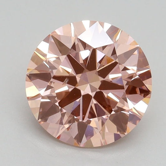 Lab-Grown ROUND Diamond - 2.03 Carat, Fancy Intense Pink Color, SI1 Clarity | Sustainable Luxury, Dazzling Brilliance | IGI | Certified LG539236458