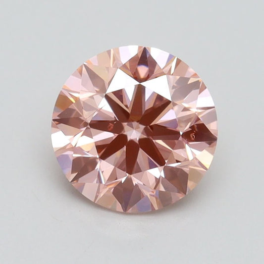 Lab-Grown ROUND Diamond - 1.8 Carat, Fancy Intense Pink Color, SI1 Clarity | Sustainable Luxury, Dazzling Brilliance | IGI | Certified LG539238128