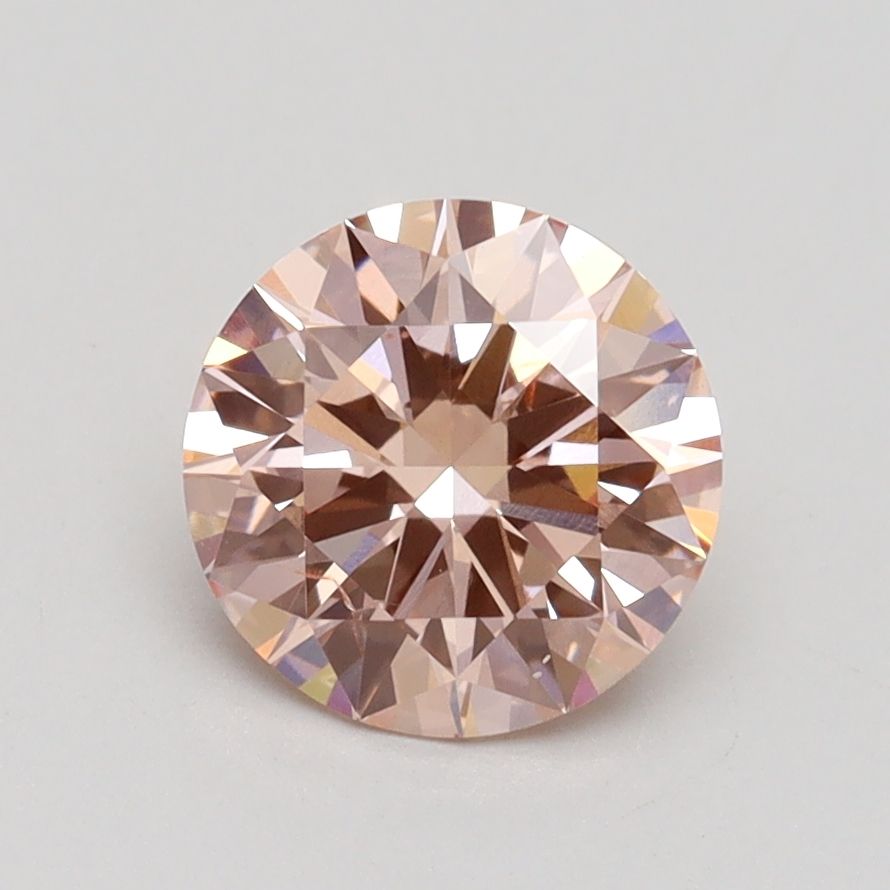 Lab-Grown ROUND Diamond - 1.33 Carat, Fancy Intense Pink Color, SI1 Clarity | Sustainable Luxury, Dazzling Brilliance | IGI | Certified LG538282820