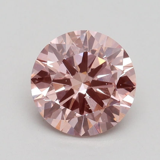 Lab-Grown ROUND Diamond - 1.5 Carat, Fancy Intense Pink Color, VS2 Clarity | Sustainable Luxury, Dazzling Brilliance | IGI | Certified LG534240905