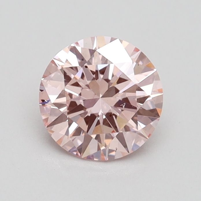 Lab-Grown ROUND Diamond - 0.7 Carat, Fancy Intense Pink Color, SI1 Clarity | Sustainable Luxury, Dazzling Brilliance | IGI | Certified LG532244470