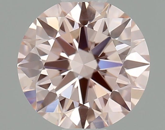 Lab-Grown ROUND Diamond - 0.67 Carat, Fancy Intense Pink Color, VVS2 Clarity | Sustainable Luxury, Dazzling Brilliance | IGI | Certified LG635485732