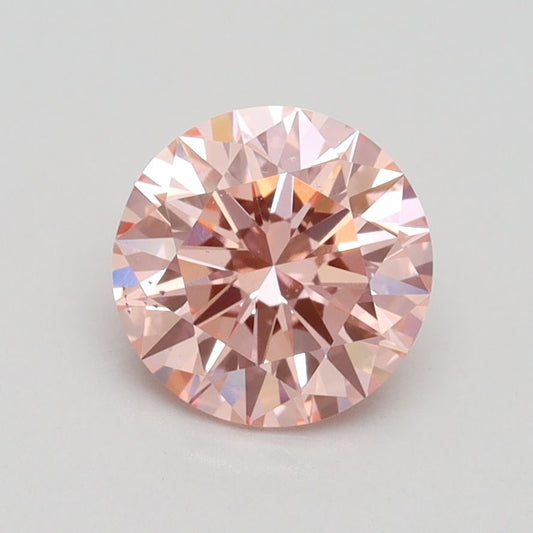 Lab-Grown ROUND Diamond - 1.4 Carat, Fancy Intense Pink Color, VS2 Clarity | Sustainable Luxury, Dazzling Brilliance | IGI | Certified LG532243441