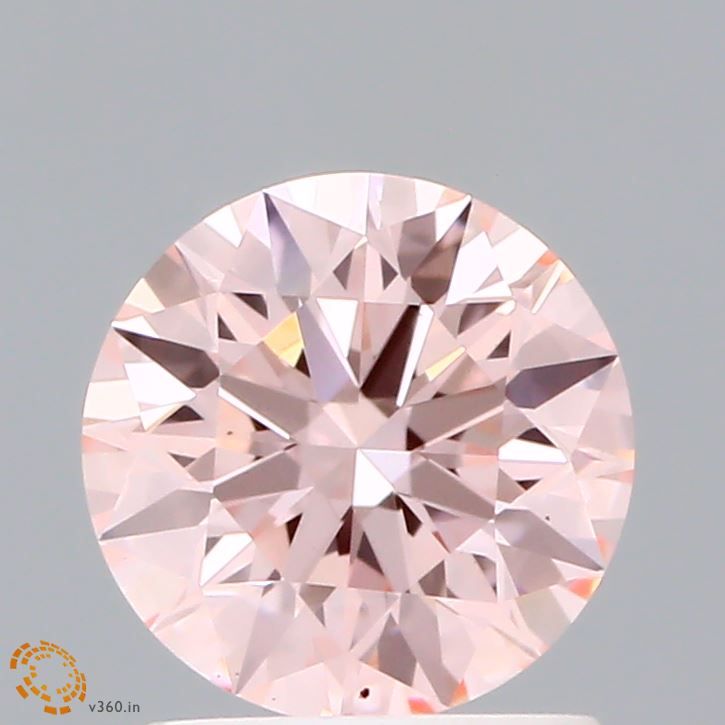 Lab-Grown ROUND Diamond - 1.04 Carat, Fancy Intense Pink Color, VS1 Clarity | Sustainable Luxury, Dazzling Brilliance | IGI | Certified LG632445631