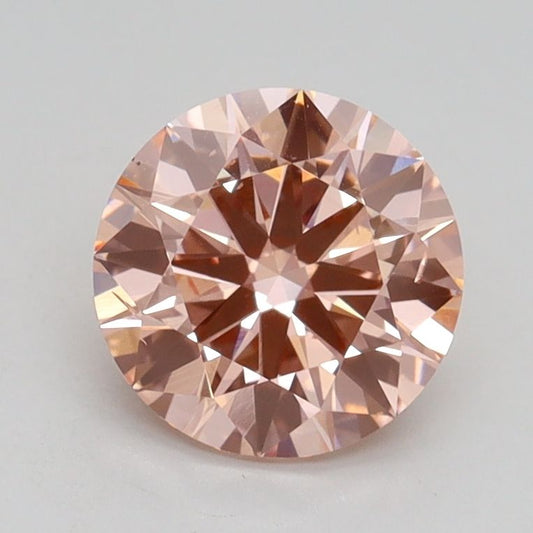 Lab-Grown ROUND Diamond - 1.3 Carat, Fancy Intense Pink Color, SI1 Clarity | Sustainable Luxury, Dazzling Brilliance | IGI | Certified LG538282594