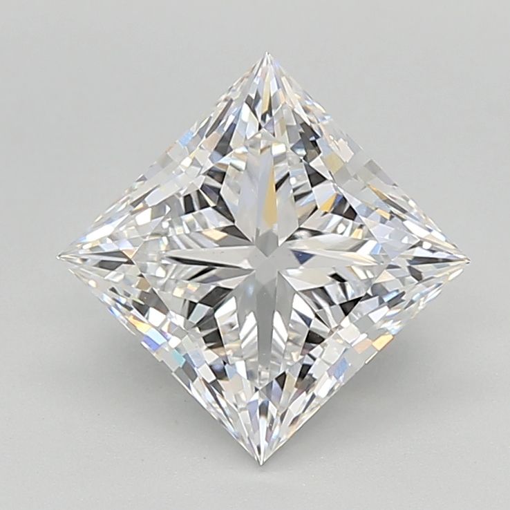 Lab-Grown PRINCESS Diamond - 3.11 Carats, D Color, VS1 Clarity - Sustainable Luxury and Dazzling Brilliance-IGI·Certified