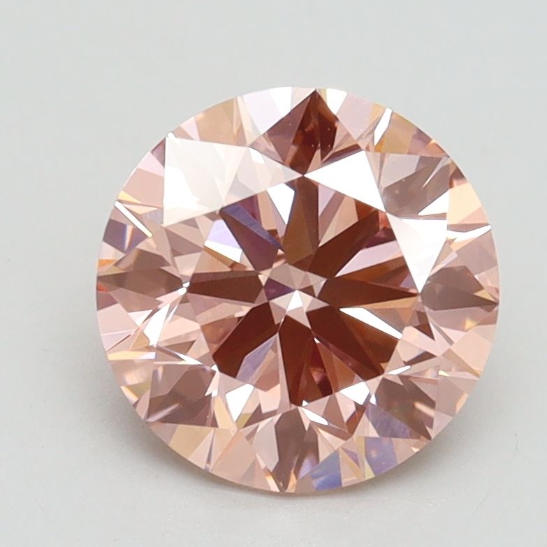 Lab-Grown ROUND Diamond - 1.79 Carat, Fancy Intense Pink Color, VS1 Clarity | Sustainable Luxury, Dazzling Brilliance | IGI | Certified LG539238528