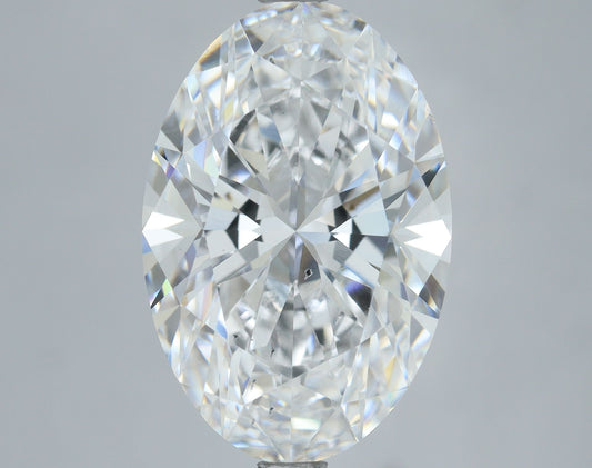 Lab-Grown OVAL Diamond - 5.07 Carats, D Color, SI1 Clarity - Sustainable Luxury and Dazzling Brilliance-IGI·Certified