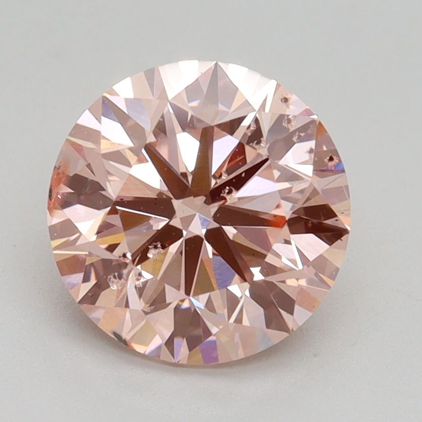 Lab-Grown ROUND Diamond - 2 Carat, Fancy Intense Pink Color, SI2 Clarity | Sustainable Luxury, Dazzling Brilliance | IGI | Certified LG538278914