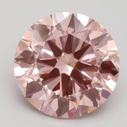 Lab-Grown ROUND Diamond - 2.2 Carat, Fancy Intense Pink Color, VS1 Clarity | Sustainable Luxury, Dazzling Brilliance | IGI | Certified LG532246681