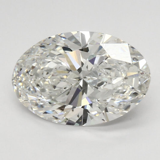 Lab-Grown OVAL Diamond - 3.6 Carats, G Color, VS2 Clarity - Sustainable Luxury and Dazzling Brilliance-IGI·Certified