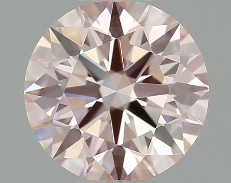 Lab-Grown ROUND Diamond - 0.53 Carat, Fancy Intense Pink Color, VVS2 Clarity | Sustainable Luxury, Dazzling Brilliance | IGI | Certified LG646476017