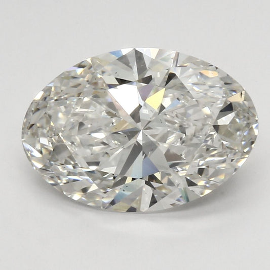 Lab-Grown OVAL Diamond - 3.71 Carats, G Color, SI1 Clarity - Sustainable Luxury and Dazzling Brilliance-IGI·Certified