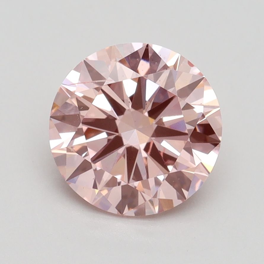 Lab-Grown ROUND Diamond - 1.8 Carat, Fancy Intense Pink Color, SI1 Clarity | Sustainable Luxury, Dazzling Brilliance | IGI | Certified LG528229202