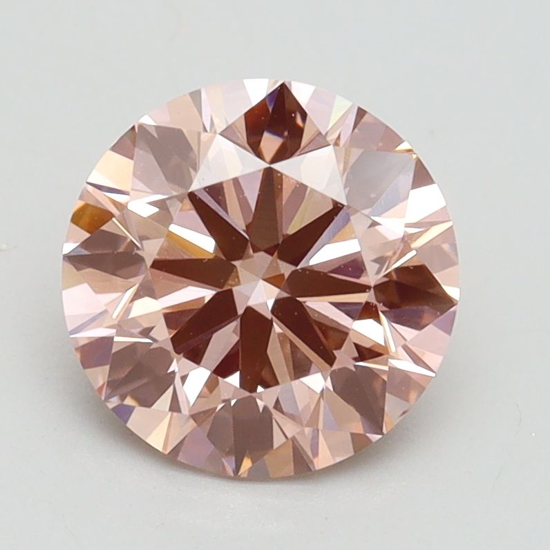 Lab-Grown ROUND Diamond - 1.7 Carat, Fancy Intense Pink Color, VS1 Clarity | Sustainable Luxury, Dazzling Brilliance | IGI | Certified LG538279029