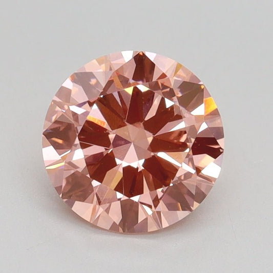 Lab-Grown ROUND Diamond - 1.31 Carat, Fancy Vivid Pink Color, VS1 Clarity | Sustainable Luxury, Dazzling Brilliance | IGI | Certified LG538281637