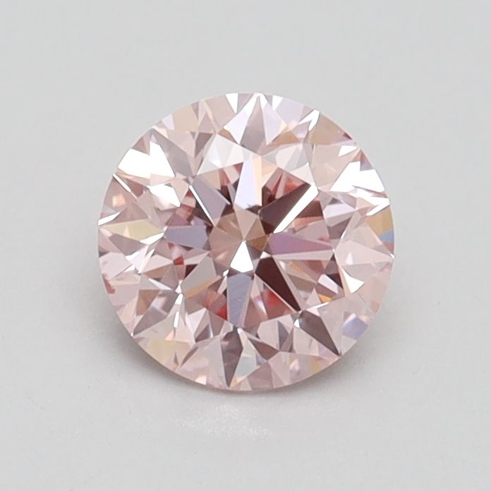 Lab-Grown ROUND Diamond - 0.71 Carat, Fancy Intense Pink Color, SI1 Clarity | Sustainable Luxury, Dazzling Brilliance | IGI | Certified LG528230462