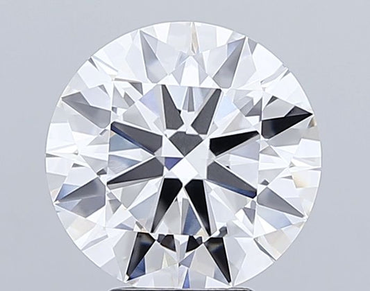 Lab-Grown Round Diamond - 7.03 Carat, F Color, VS1 Clarity | Sustainable Luxury, Dazzling Brilliance | IGI | Certified LG573379175