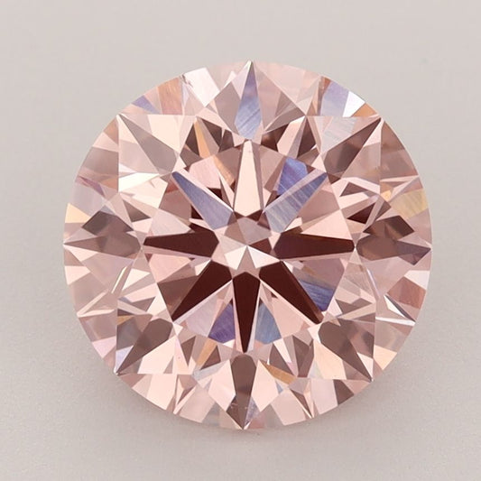 Lab-Grown ROUND Diamond - 3.3 Carat, Fancy Intense Pink Color, VS1 Clarity | Sustainable Luxury, Dazzling Brilliance | IGI | Certified LG593366974