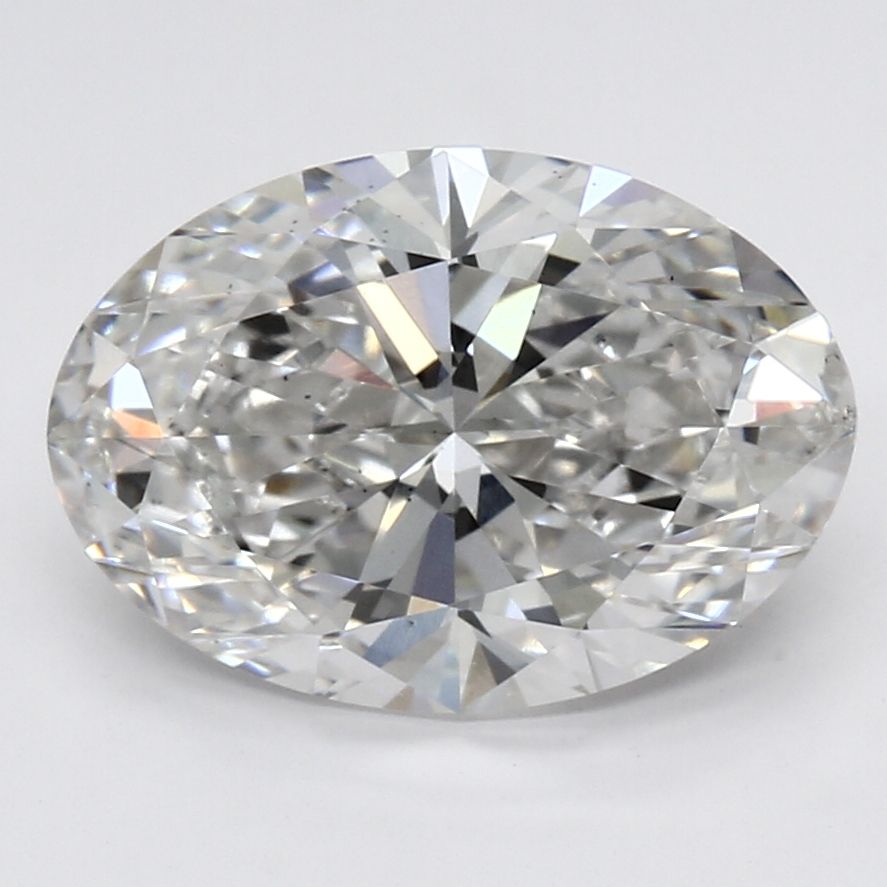 Lab-Grown OVAL Diamond - 3.3 Carats, G Color, VS2 Clarity - Sustainable Luxury and Dazzling Brilliance-IGI·Certified