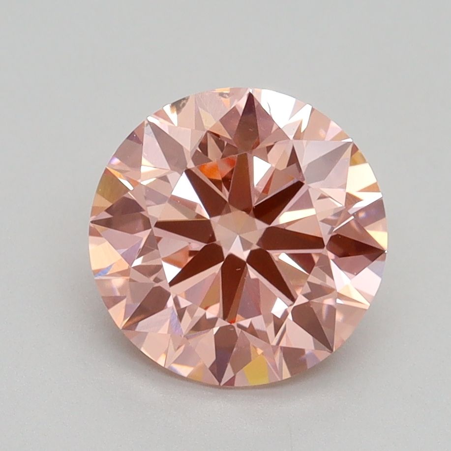 Lab-Grown ROUND Diamond - 2.01 Carat, Fancy Intense Pink Color, VS2 Clarity | Sustainable Luxury, Dazzling Brilliance | IGI | Certified LG538278891