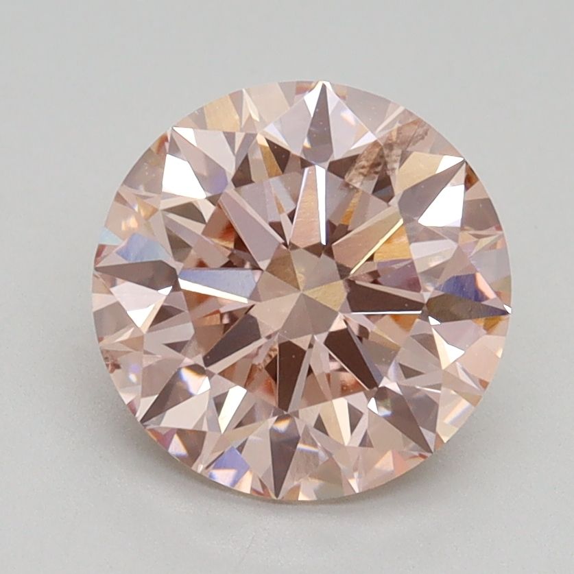 Lab-Grown ROUND Diamond - 2.05 Carat, Fancy Pink Color, SI2 Clarity | Sustainable Luxury, Dazzling Brilliance | IGI | Certified LG536296111