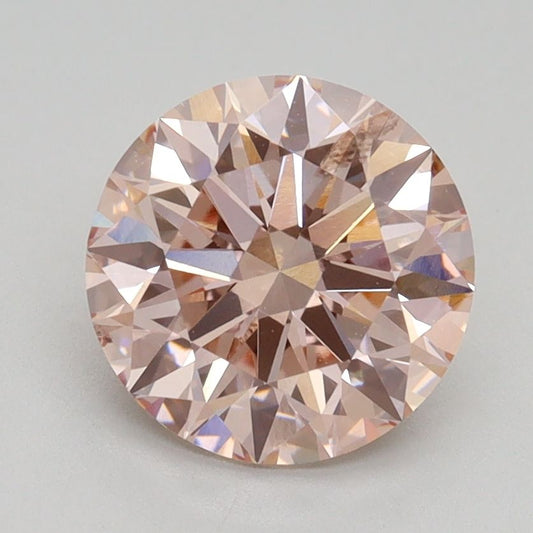 Lab-Grown ROUND Diamond - 2.05 Carat, Fancy Pink Color, SI2 Clarity | Sustainable Luxury, Dazzling Brilliance | IGI | Certified LG536296111