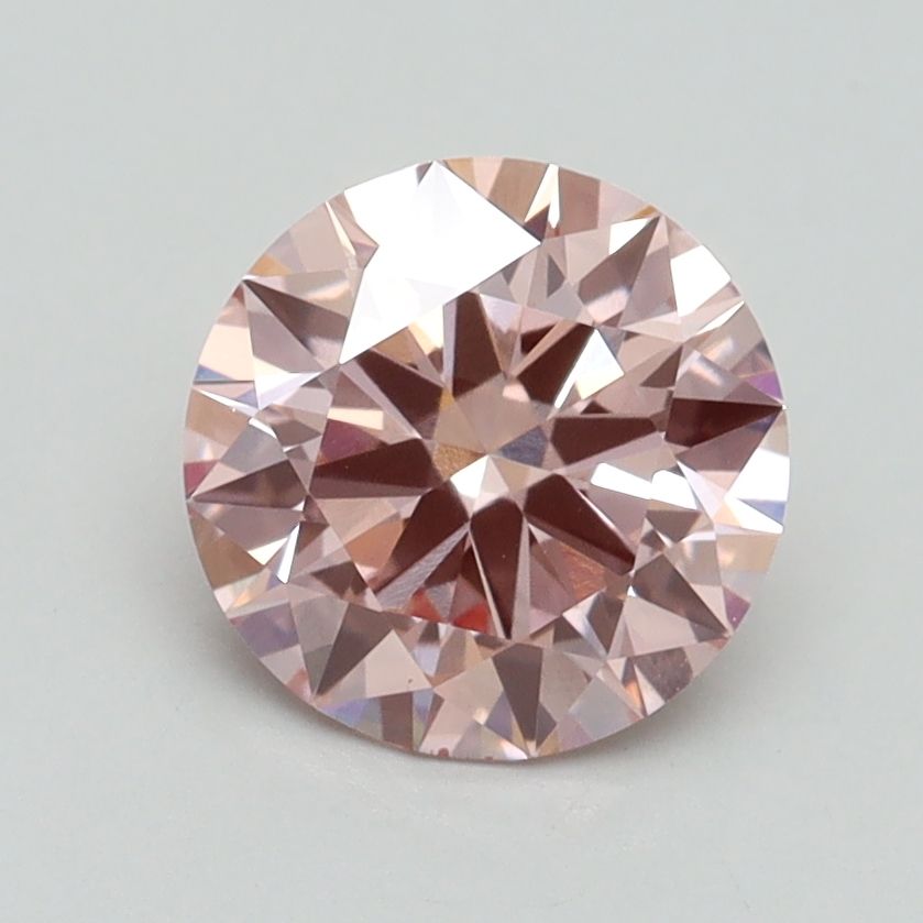 Lab-Grown ROUND Diamond - 1.44 Carat, Fancy Intense Pink Color, VS1 Clarity | Sustainable Luxury, Dazzling Brilliance | IGI | Certified LG534240318