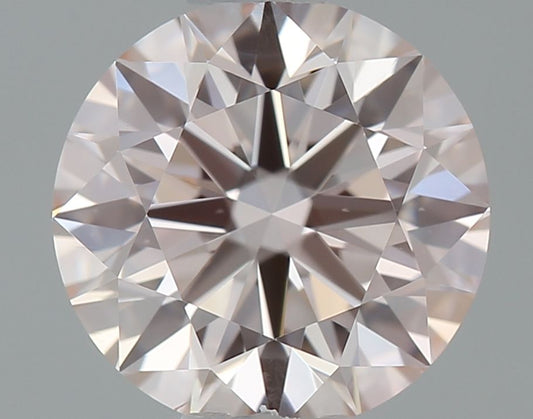 Lab-Grown ROUND Diamond - 0.81 Carat, Fancy Pink Color, VS1 Clarity | Sustainable Luxury, Dazzling Brilliance | IGI | Certified LG642428010