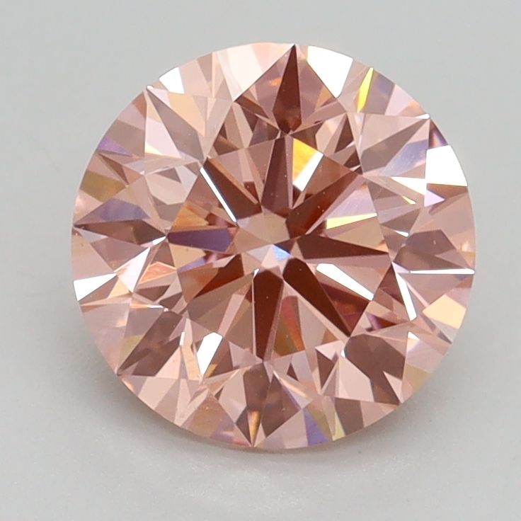 Lab-Grown ROUND Diamond - 1.74 Carat, Fancy Intense Pink Color, VS1 Clarity | Sustainable Luxury, Dazzling Brilliance | IGI | Certified LG539236500