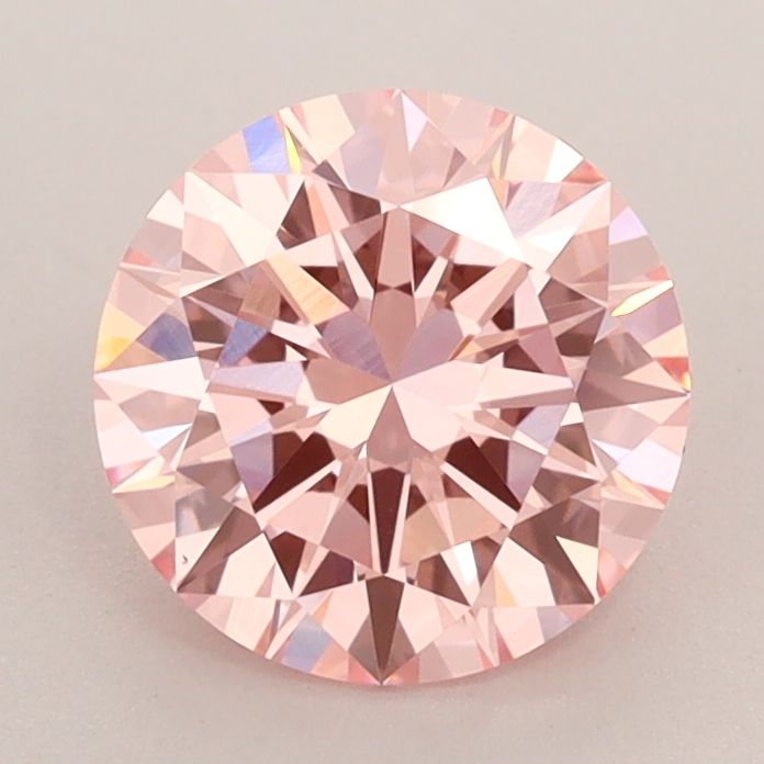 Lab-Grown ROUND Diamond - 1.51 Carat, Fancy Intense Pink Color, VS1 Clarity | Sustainable Luxury, Dazzling Brilliance | IGI | Certified LG563238696