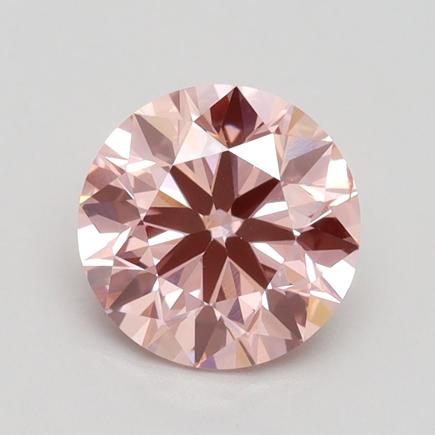 Lab-Grown ROUND Diamond - 1.81 Carat, Fancy Vivid Pink Color, VS2 Clarity | Sustainable Luxury, Dazzling Brilliance | IGI | Certified LG528229981