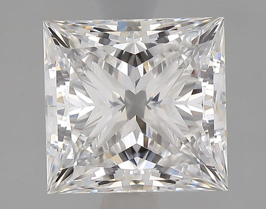 Lab-Grown PRINCESS Diamond - 1.6 Carats, E Color, VVS2 Clarity - Sustainable Luxury and Dazzling Brilliance-IGI·Certified