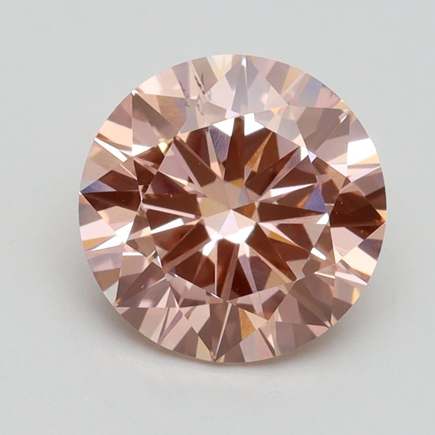 Lab-Grown ROUND Diamond - 2.01 Carat, Fancy Intense Pink Color, VS2 Clarity | Sustainable Luxury, Dazzling Brilliance | IGI | Certified LG538279711