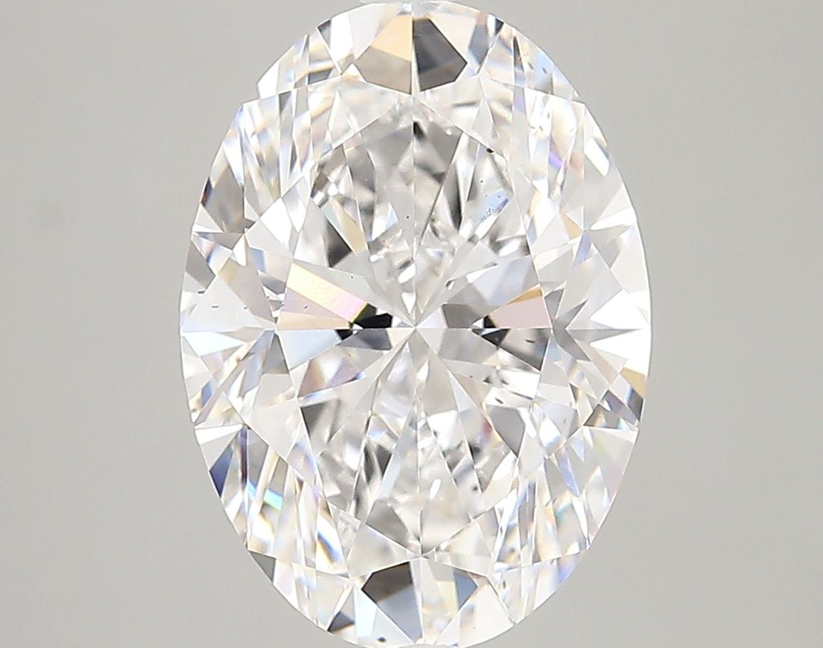 Lab-Grown OVAL Diamond - 4.7 Carats, E Color, VS2 Clarity - Sustainable Luxury and Dazzling Brilliance-GIA·Certified