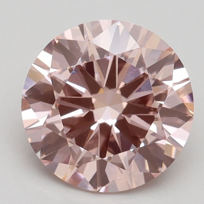 Lab-Grown ROUND Diamond - 1.7 Carat, Fancy Intense Pink Color, VS1 Clarity | Sustainable Luxury, Dazzling Brilliance | IGI | Certified LG534244418