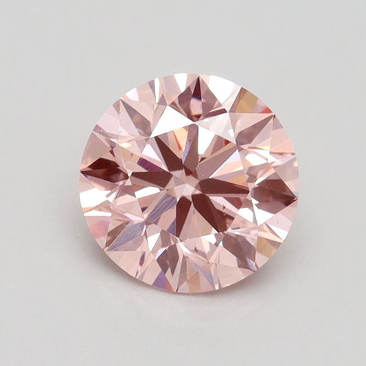 Lab-Grown ROUND Diamond - 1.4 Carat, Fancy Intense Pink Color, VS2 Clarity | Sustainable Luxury, Dazzling Brilliance | IGI | Certified LG532242699