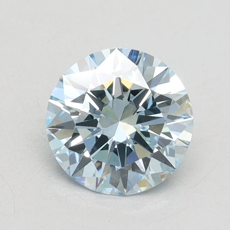 Lab-Grown ROUND Diamond - 1.02 Carat, Fancy Vivid Blue Color, VS1 Clarity | Sustainable Luxury, Dazzling Brilliance | IGI | Certified LG566315585