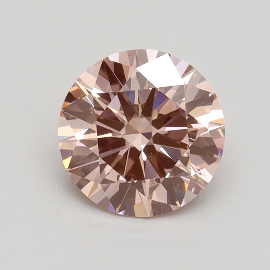 Lab-Grown ROUND Diamond - 1.41 Carat, Fancy Intense Pink Color, VS2 Clarity | Sustainable Luxury, Dazzling Brilliance | IGI | Certified LG538279736