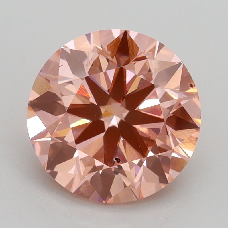 Lab-Grown ROUND Diamond - 2 Carat, Fancy Intense Pink Color, SI1 Clarity | Sustainable Luxury, Dazzling Brilliance | IGI | Certified LG538282480